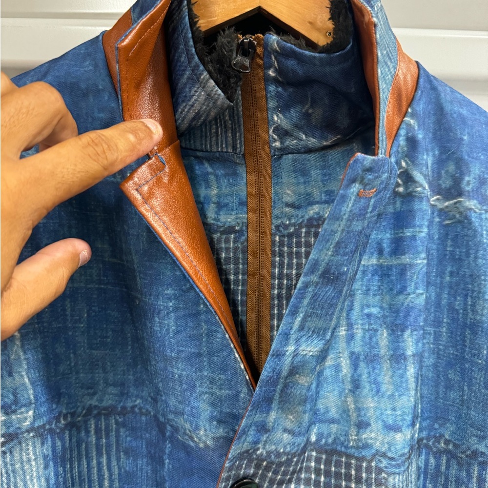 Patchwork Men’s Jacket - image 5